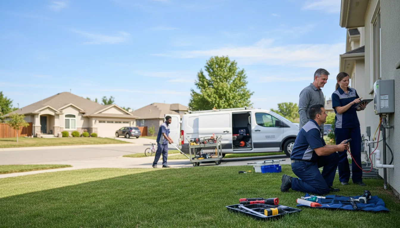 Tankless water heater service in Bartlesville, OK